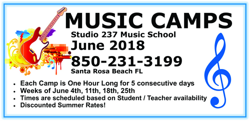 Music Camps Art Work For Sowal