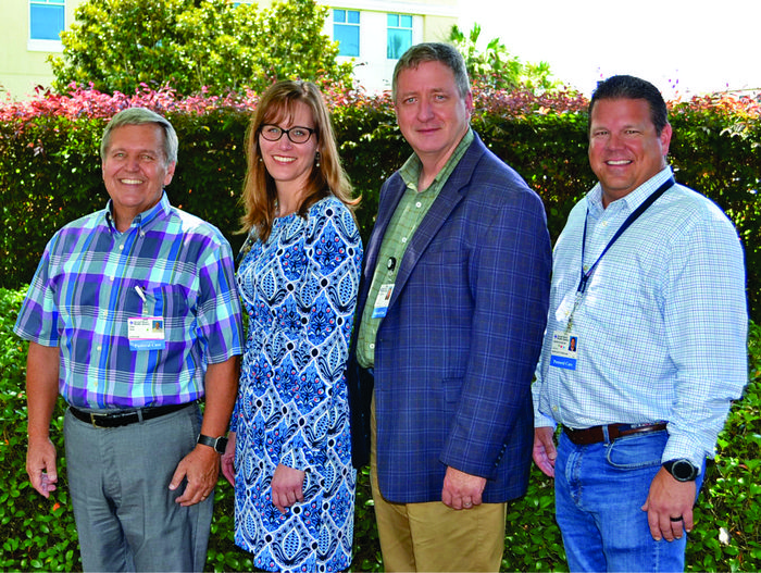 Chaplins Group Photo Pete Hyde Trisha Wiscombe Jeff Carlton And Jason Scheler
