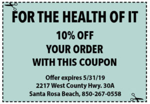 For The Health May 2019 Coupons