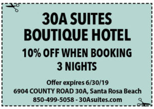 30a Suites June 2019 Coupons