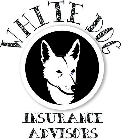 White Dog Logo Cmyk