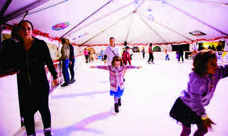 A Fun Evening Of Ice Skating In Baytown