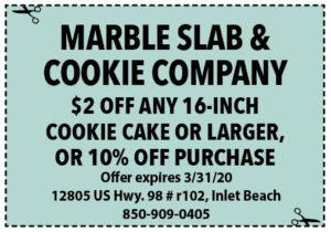 Sowal March 2020 Coupons Marble Slab