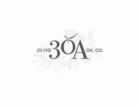 30a Olive Oil Co Identity On White