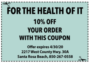 Sowal April 2020 Coupons For The Health