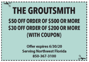 Coupons Sowal June 2020 Groutsmith