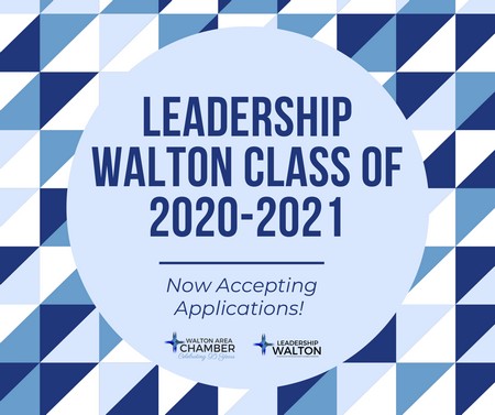 Walton Area Chamber Leadership Walton Applications 2020