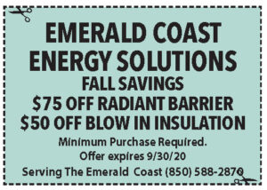 Emerald Coast Energy Solutions Coupons Sowal Sept 2020