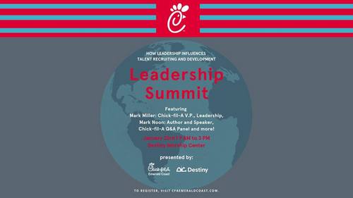 Chick Fil A Emerald Coast Hosts Leadership Summit Jan 23rd
