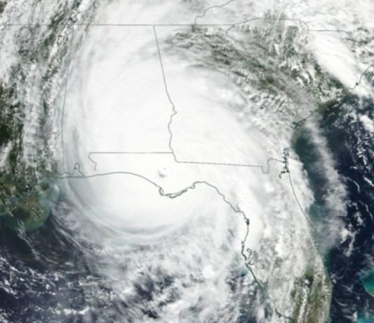 Hurricane Michael Nasa Noaa Image Cropped