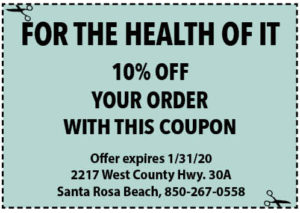 For The Health Coupon Sowal Jan 2020