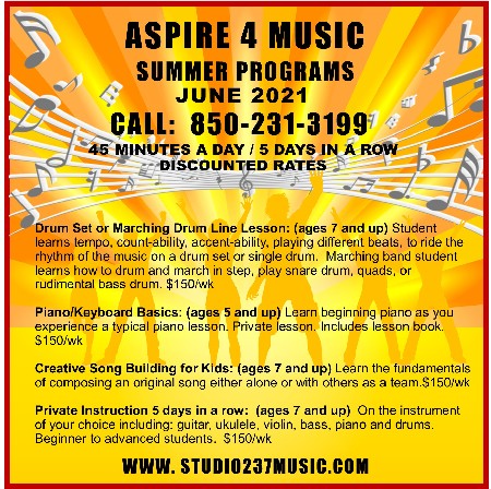 Studio 237 2021 Summer Camp Advert