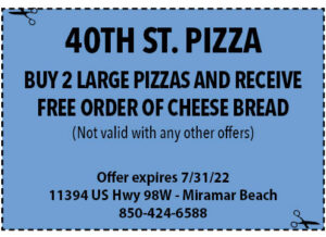 Sowal Life 2022 July Coupons 40th St Pizza