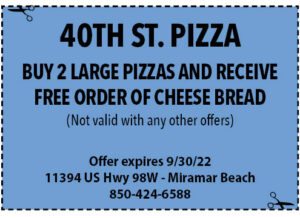 Sowal Life 2022 Sept Coupons 40th St Pizza
